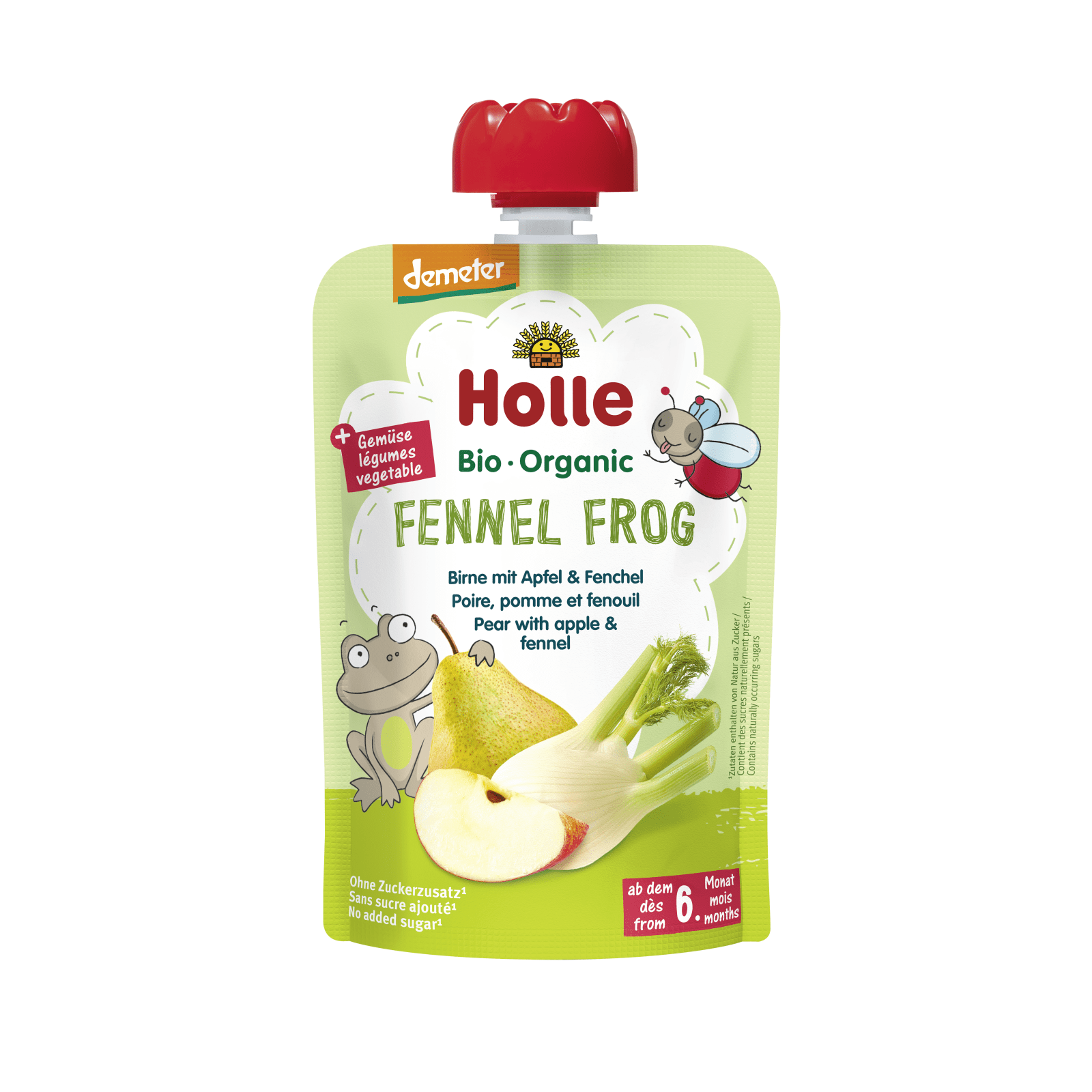 Fennel Frog - Pouchy Birne, Apfel, Fenchel, 100g Fennel Frog - Pouchy Birne, Apfel, Fenchel, 100g