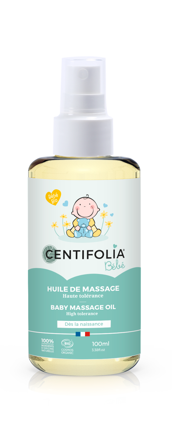 Babymassageöl mit Pumpe100mL