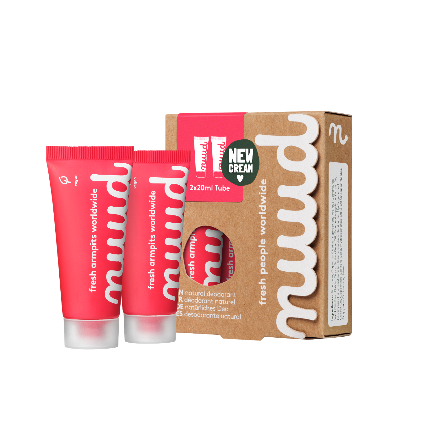 Smarter Pack Red | New Cream 2x20ml