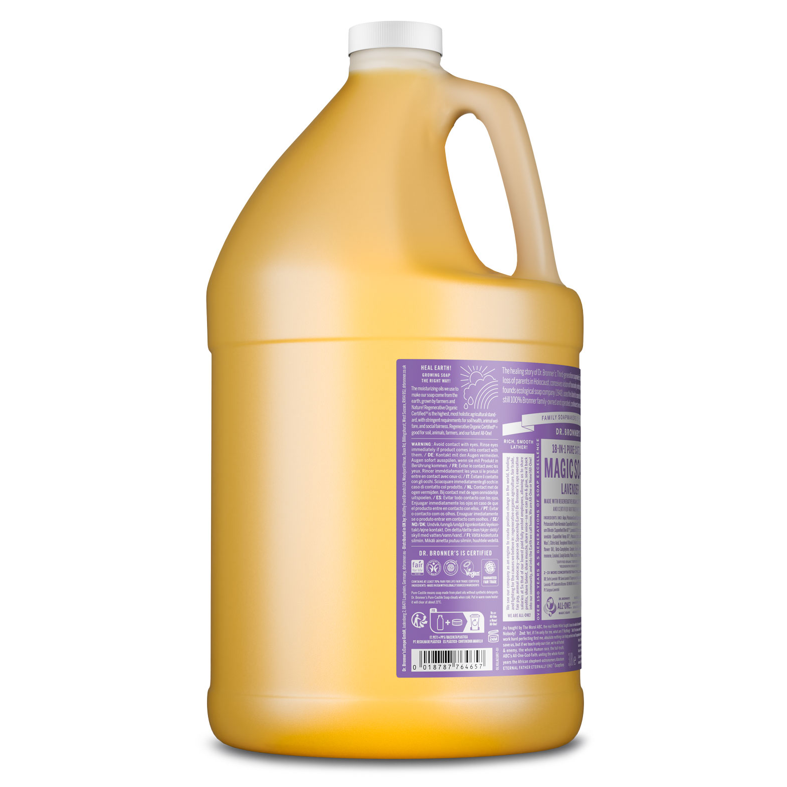 MAGIC SOAP Flüssigseife Lavendel 3,8 L (1 Gallon)