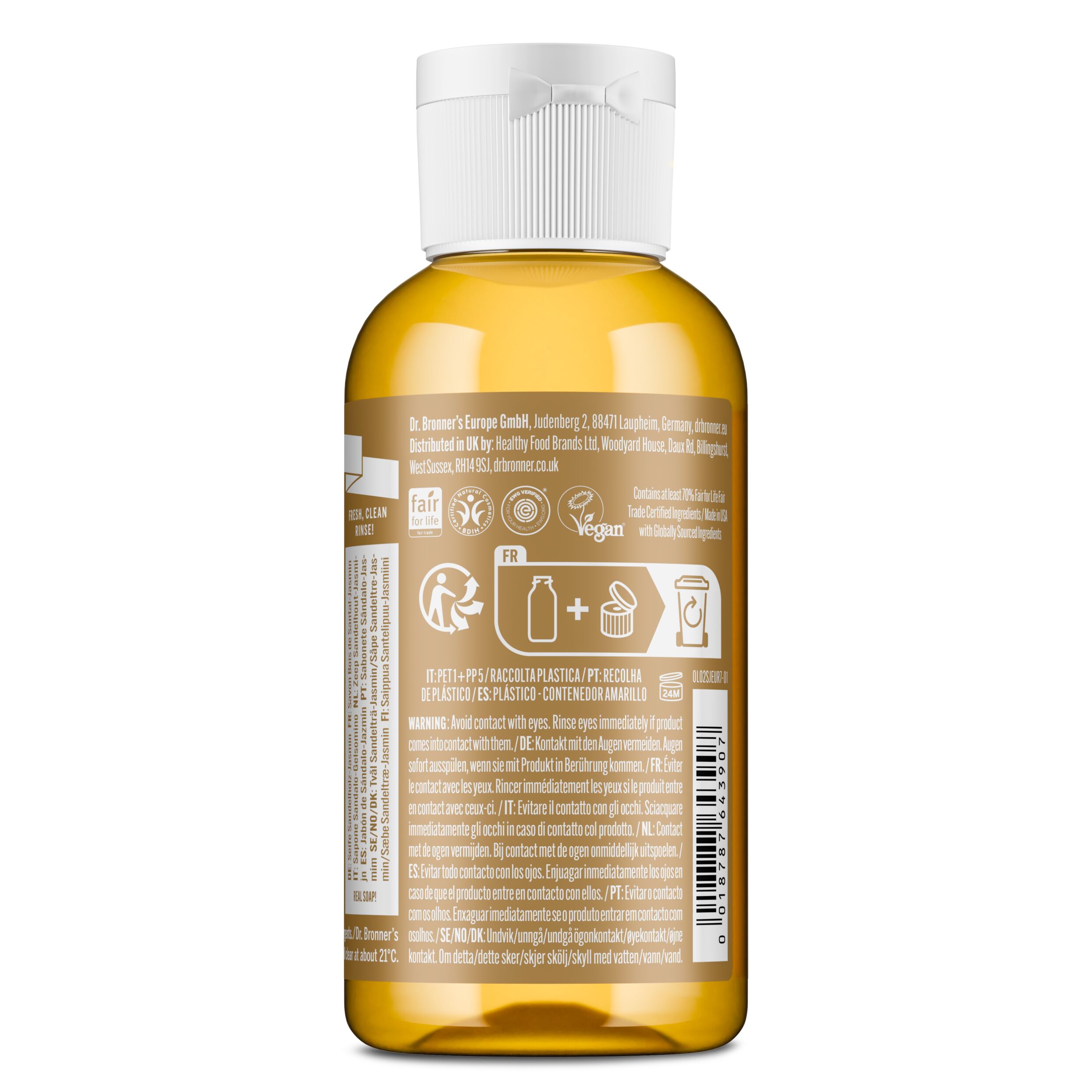 MAGIC SOAP Flüssigseife Sandelholz-Jasmin 60ml