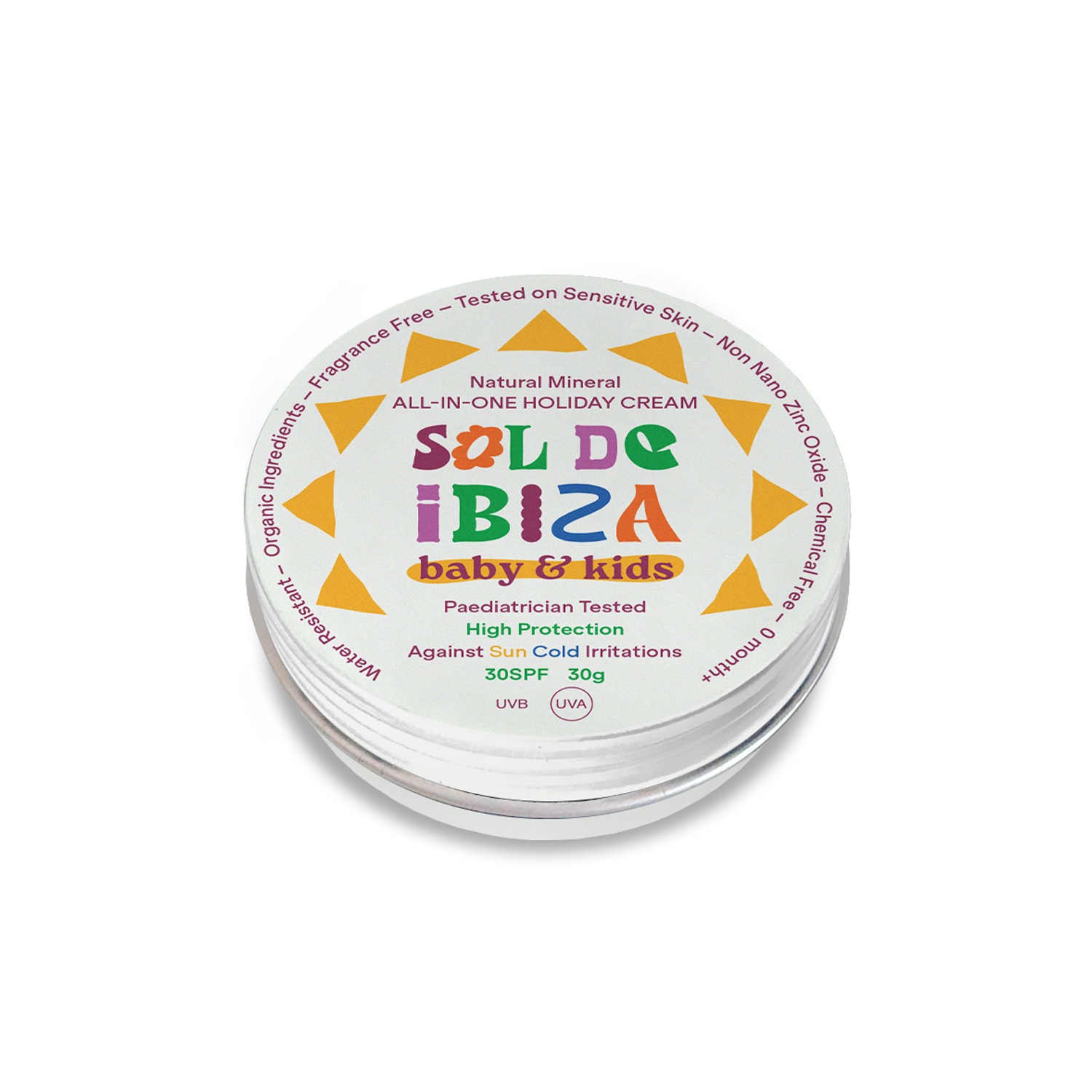 SOLdeIBIZA Sonnencreme Baby&Kids LSF30,30g