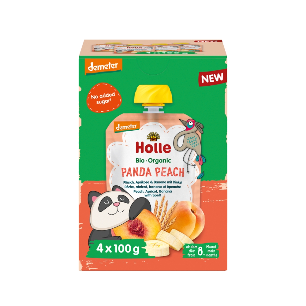 Multipack Panda Peach 4x100g