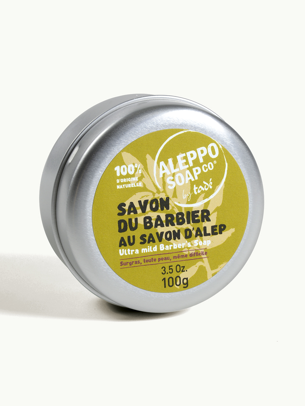 Rasierseife mit Dose 100 g