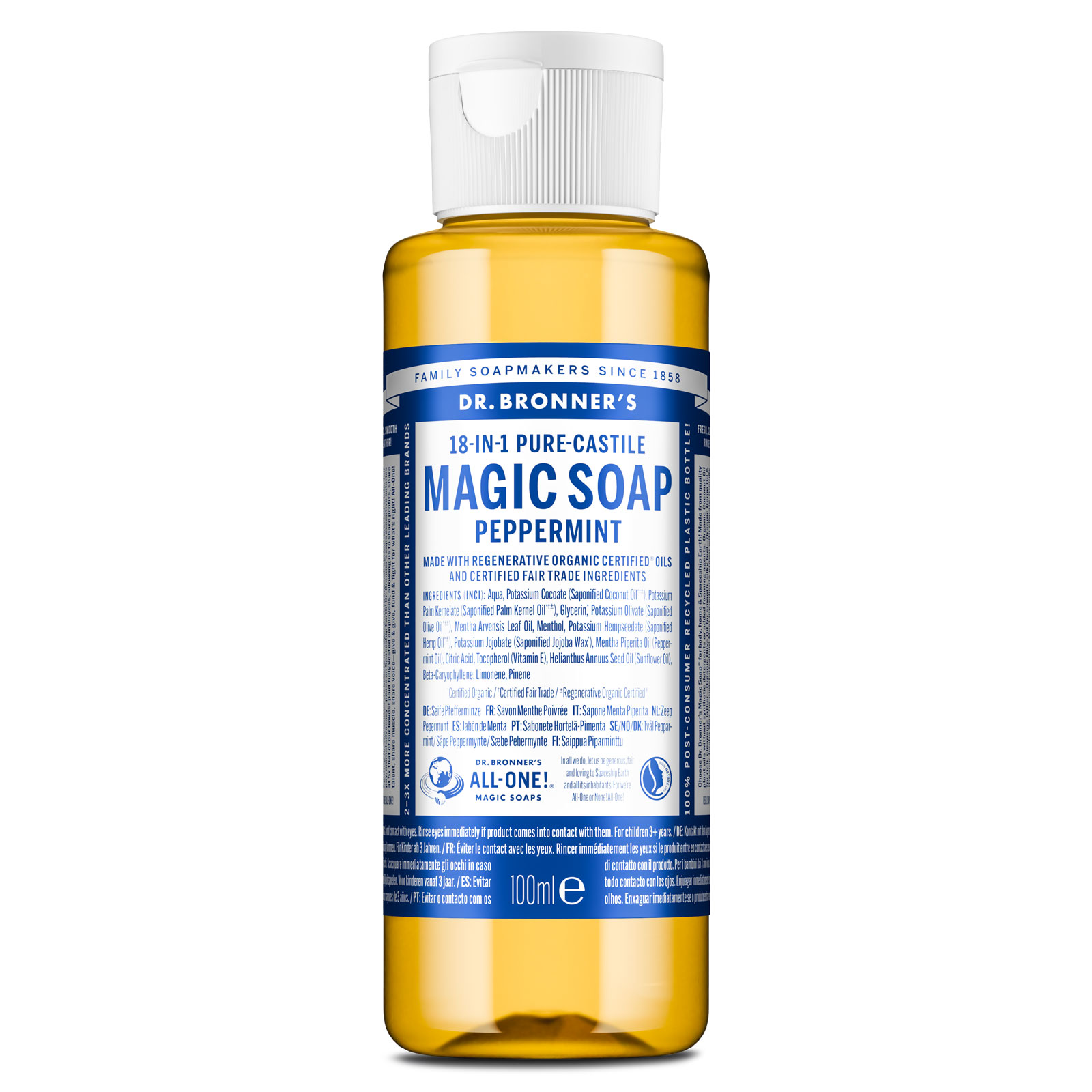 MAGIC SOAP Flüssigseife Pfefferminze 100ml
