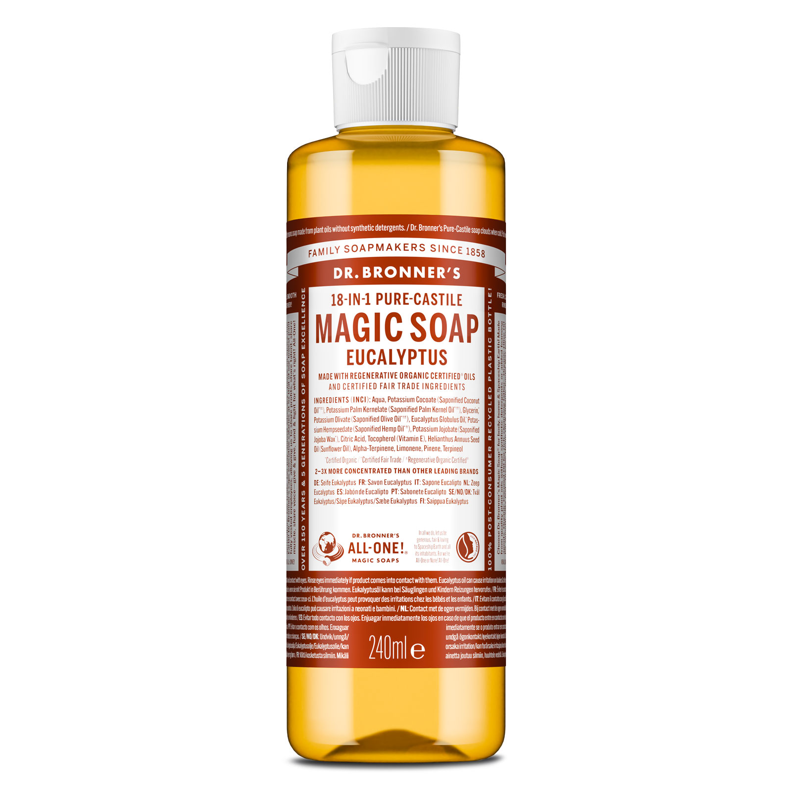 MAGIC SOAP Flüssigseife Eukalyptus 240ml