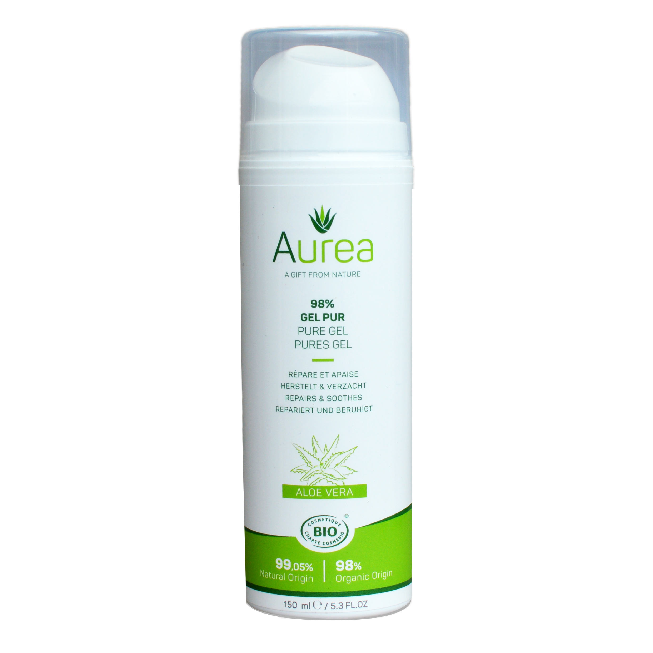 Aloe Vera Gel  pur, 150ml Aloe Vera Gel  pur, 150ml