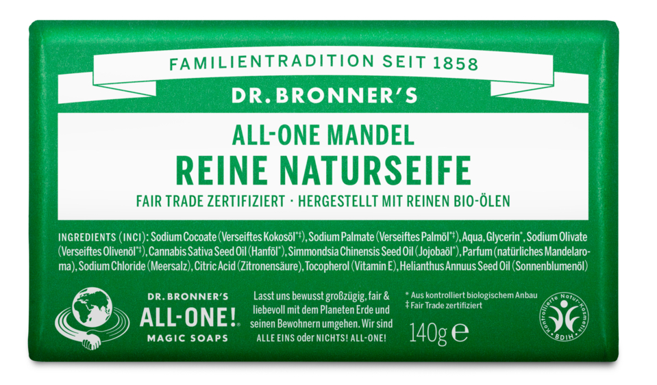 Mandel 140g Seifenstück BR Mandel 140g Seifenstück BR