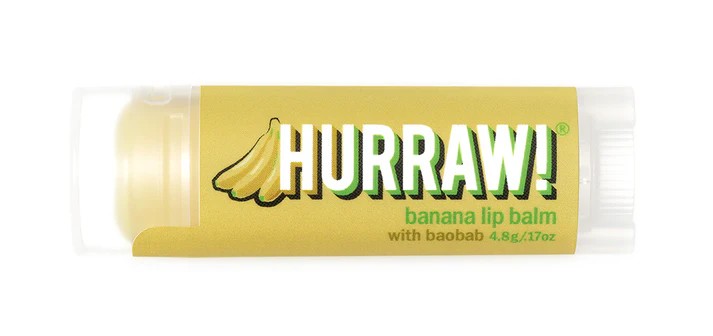 HURRAW Banana Lipbalm 4,8g