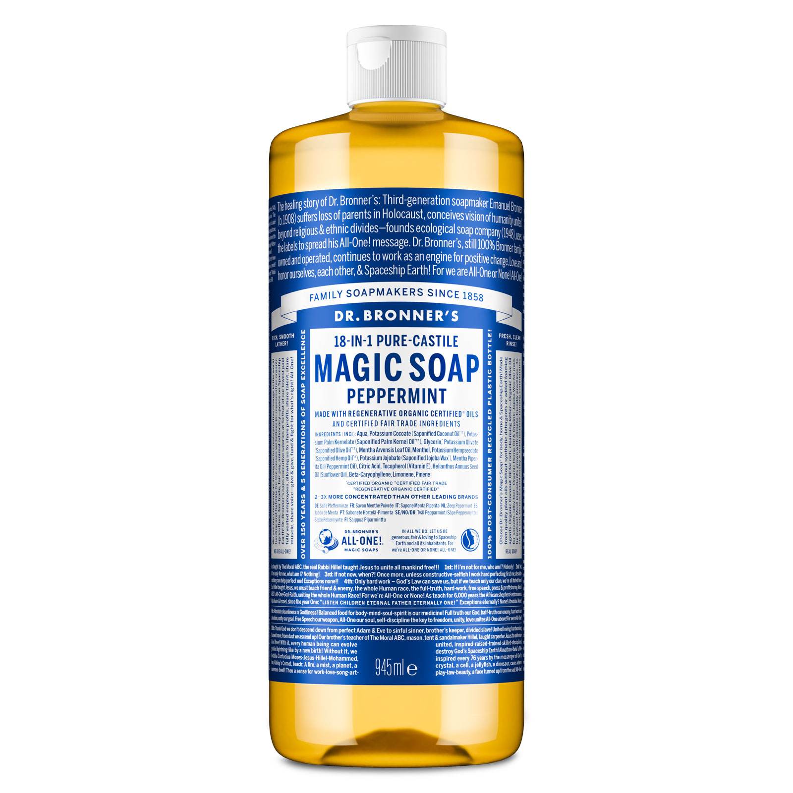 MAGIC SOAP Flüssigseife Pfefferminze 945ml