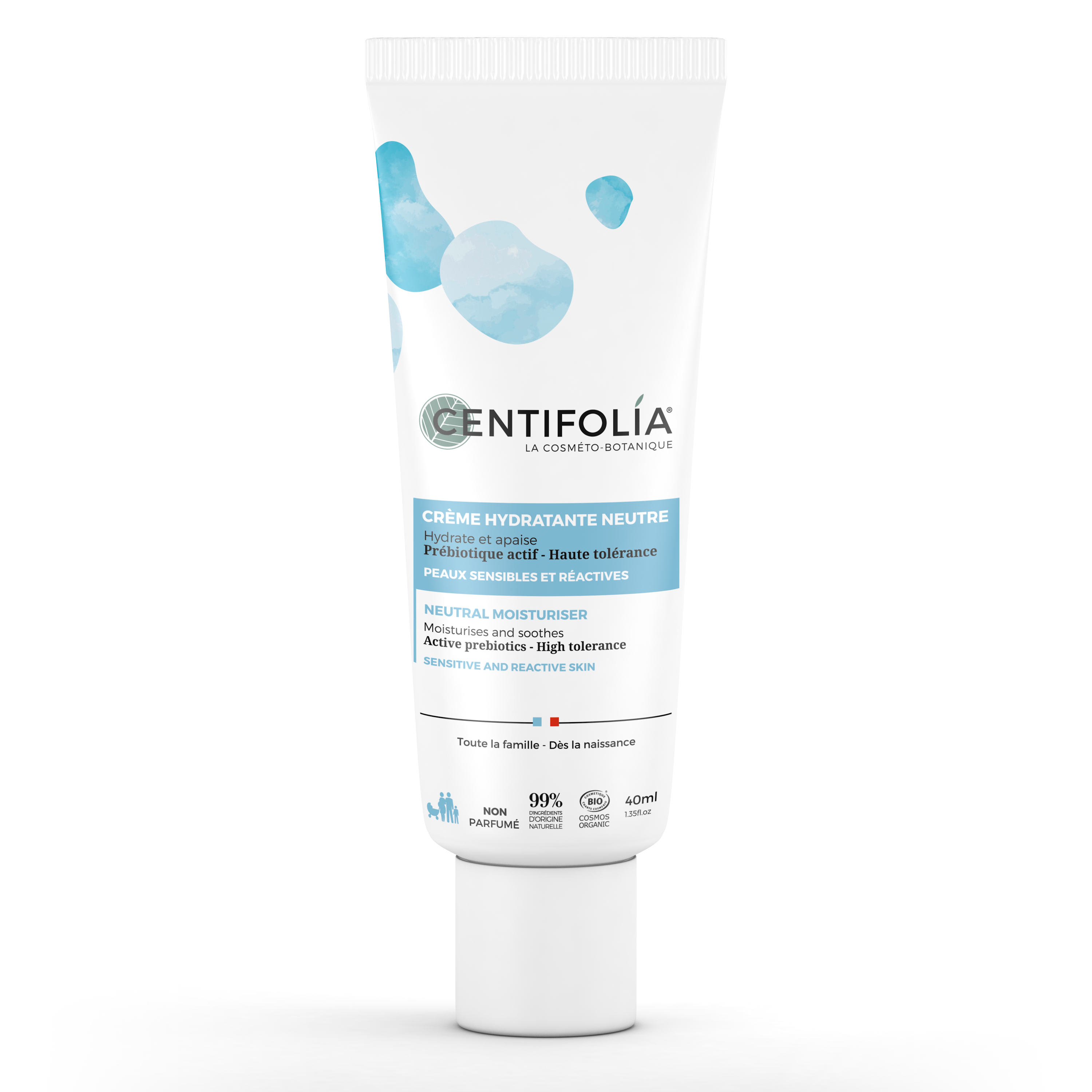 Neutrale prebiotische Feuchtigkeitscreme  40ml