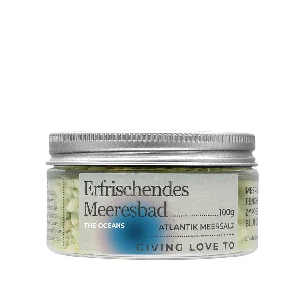 Badesalz erfrischendes Meeresbad „Ocean“ 100g