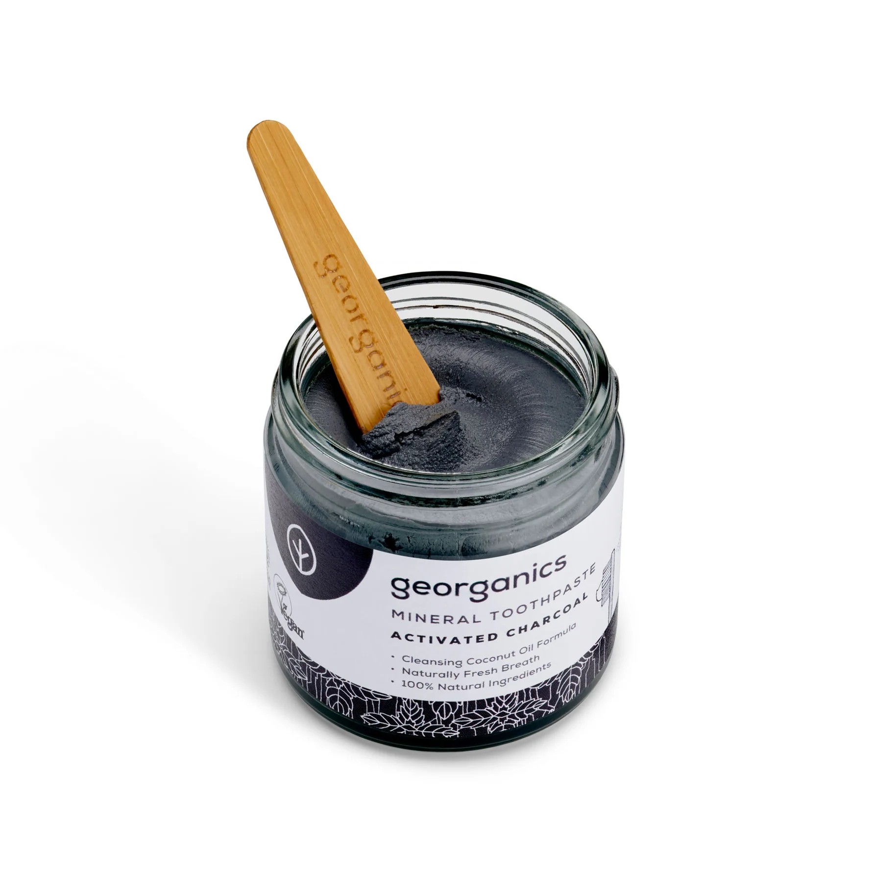 GEORGANICS Zahnpasta Aktivkohle 120ml