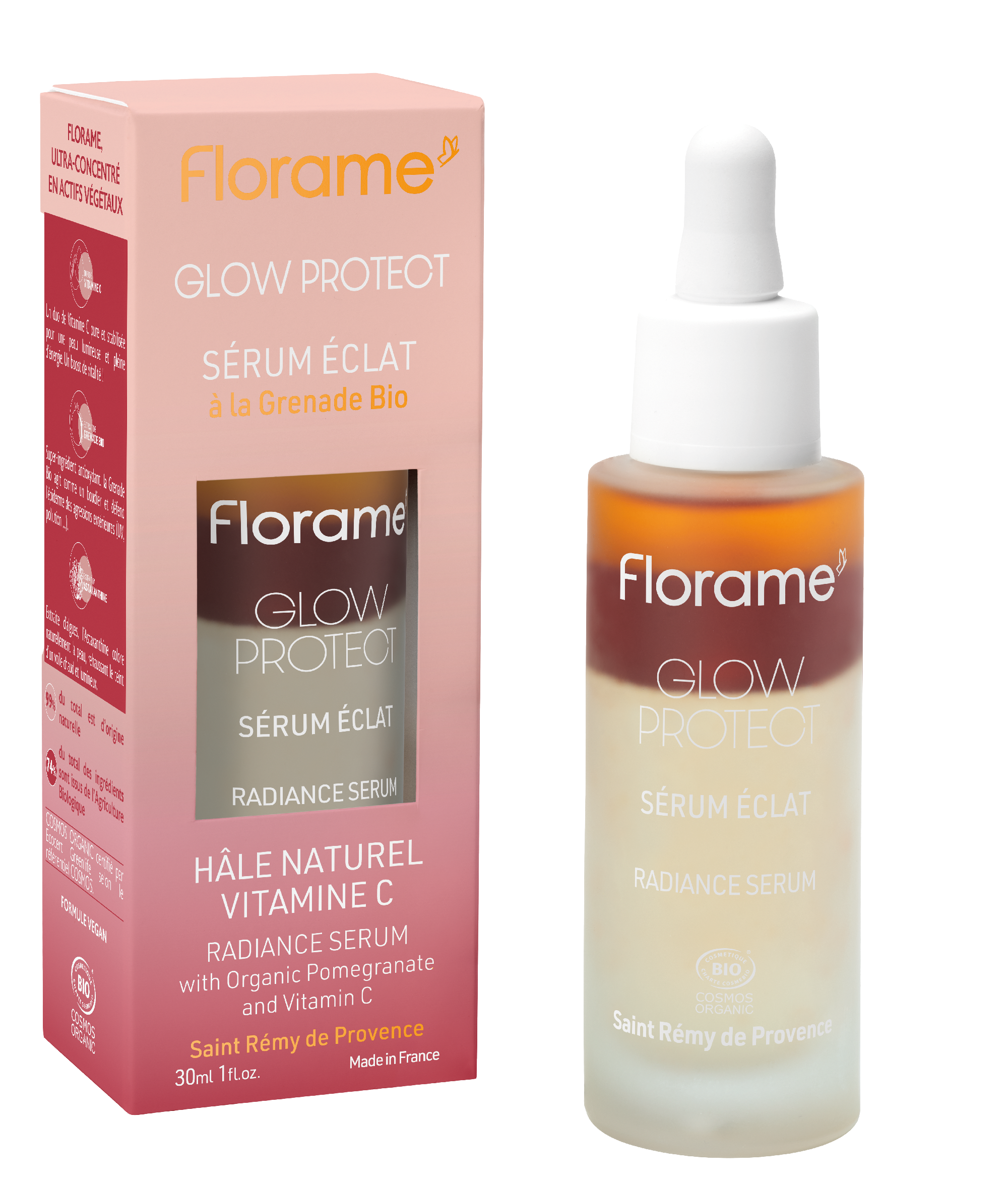 Gesicht Serum Glow mit Granatapfel und Vitamin C 30ml