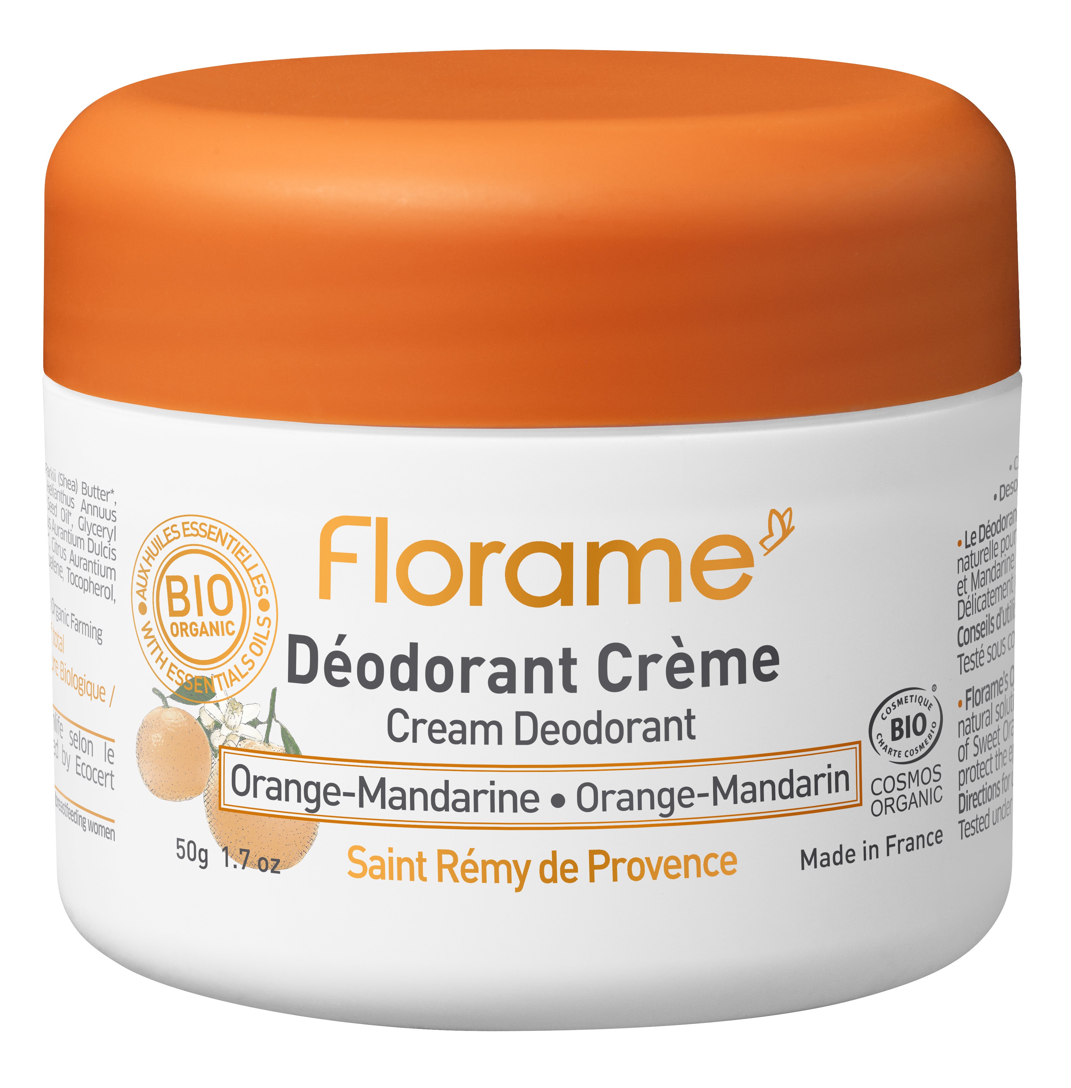 Creme Deodorant Orange Mandarine 50 g FM