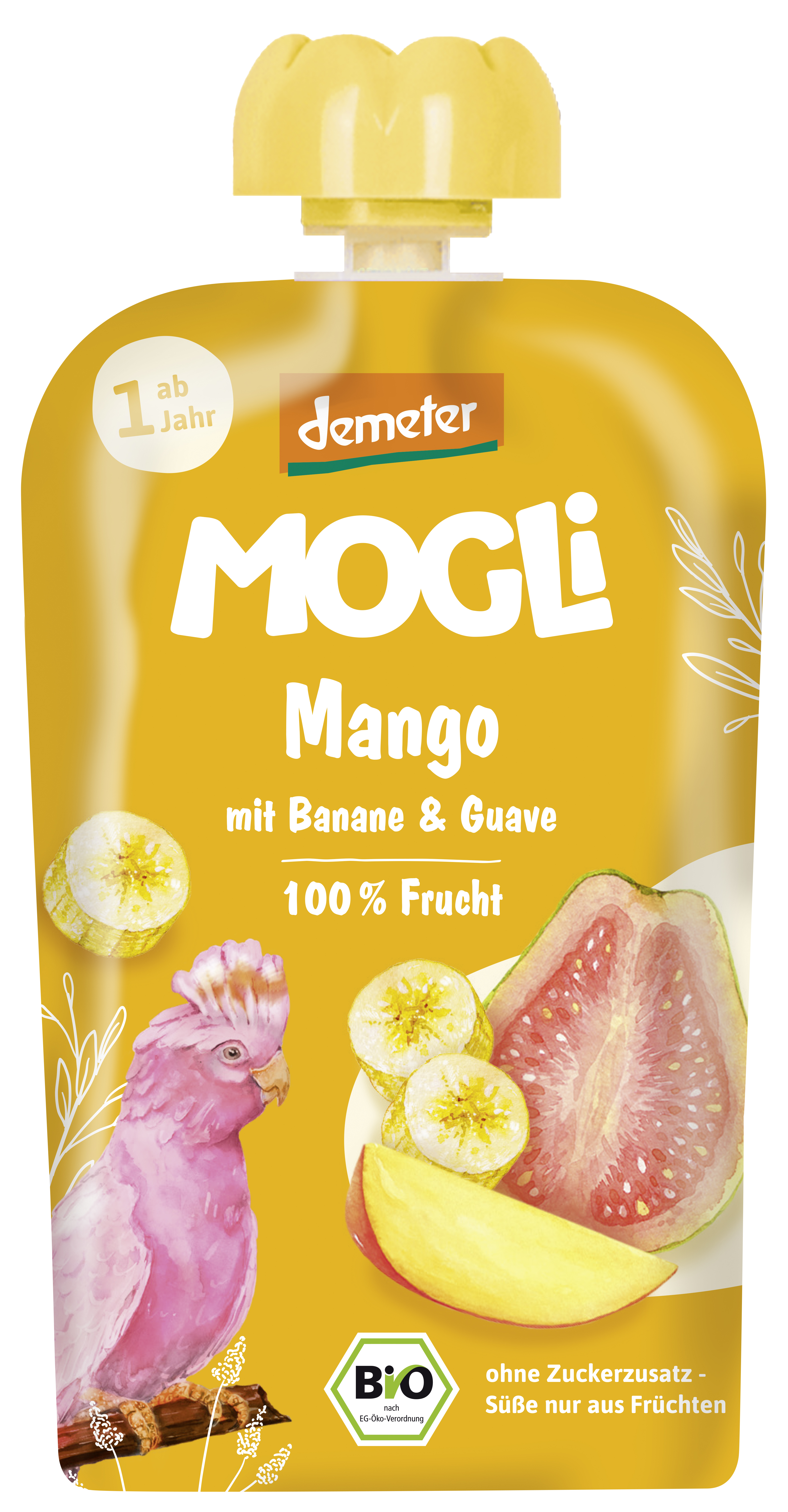 Bio Mango Guave Quetschie 100g VEGAN