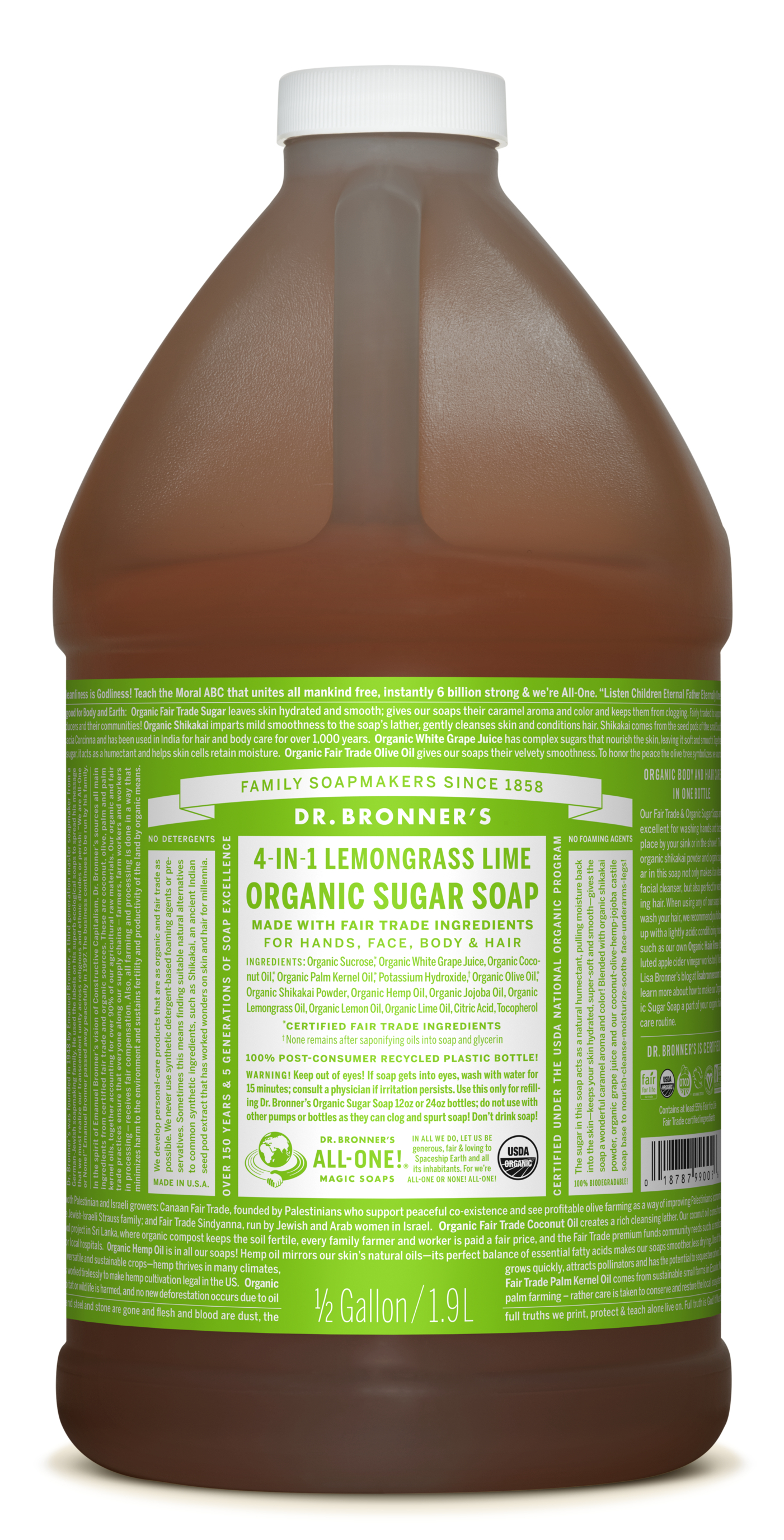 Lemongrass 1,9 l Sugar Soap BR