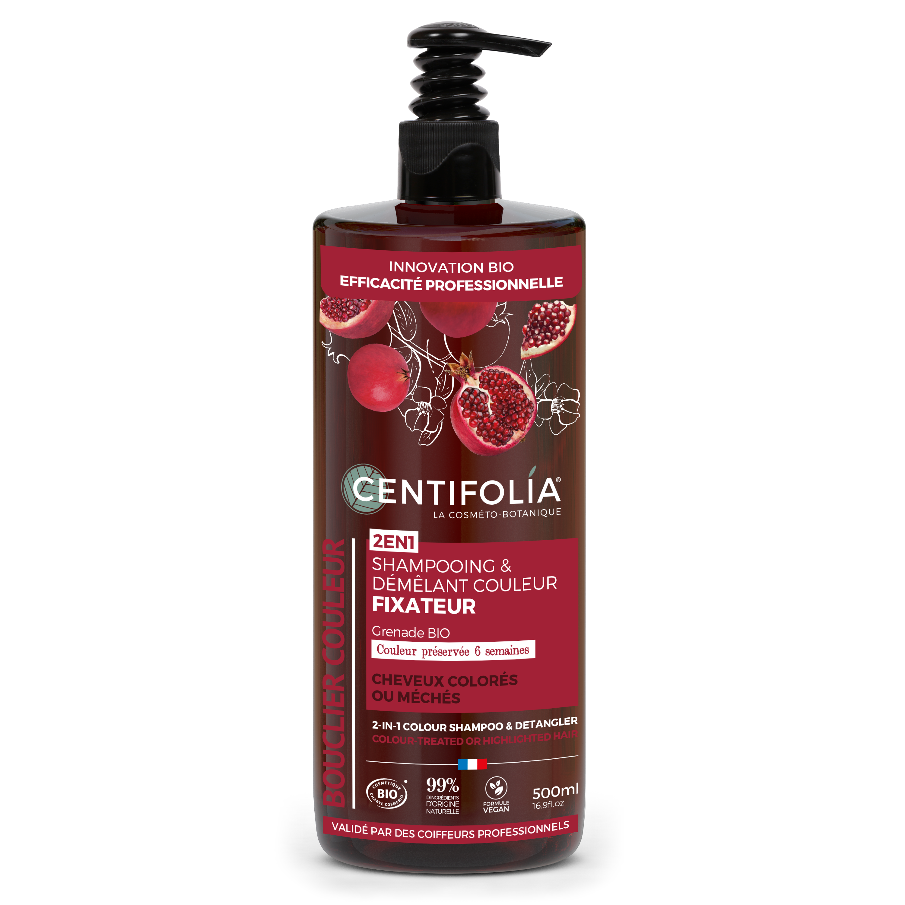 2-IN-1 Farbschutzshampoo & Entwirrer 500ml