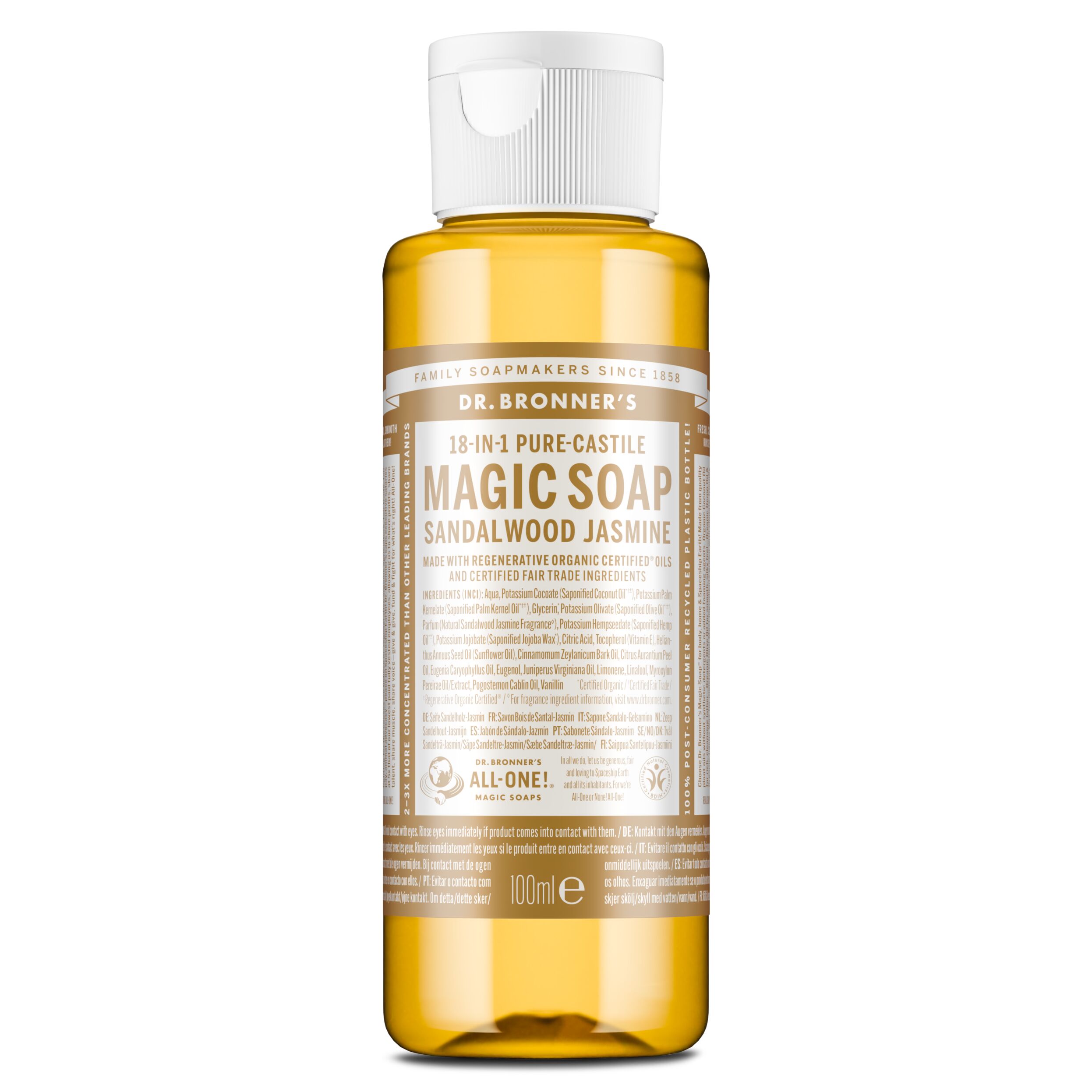 MAGIC SOAP Flüssigseife Sandelholz-Jasmin 100ml