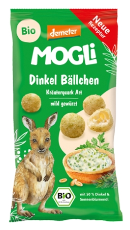 Demeter Dinkelbällchen Kräuterquark 40g