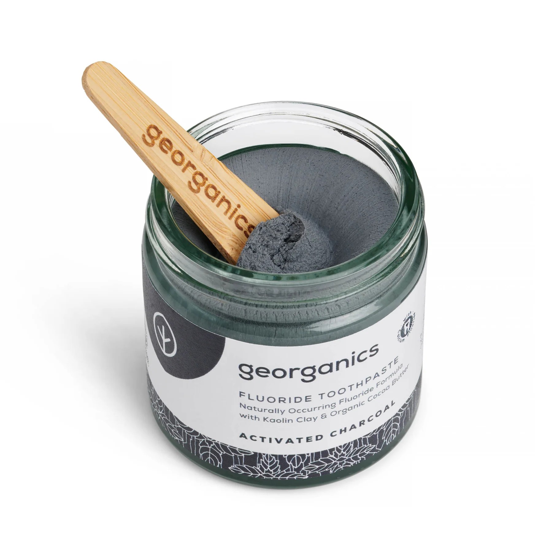 GEORGANICS Zahnpasta  Aktivkohle MIT Fluorid 60ml