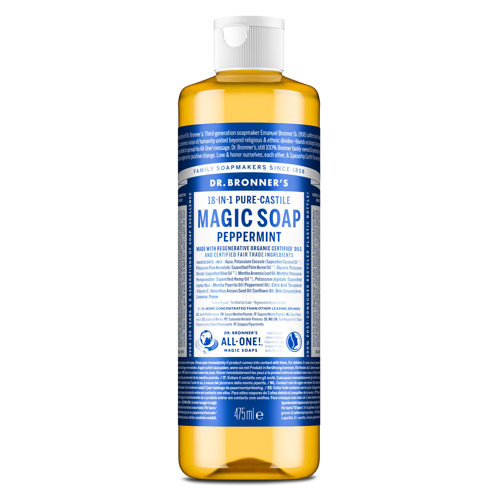 MAGIC SOAP Flüssigseife Pfefferminze 475ml