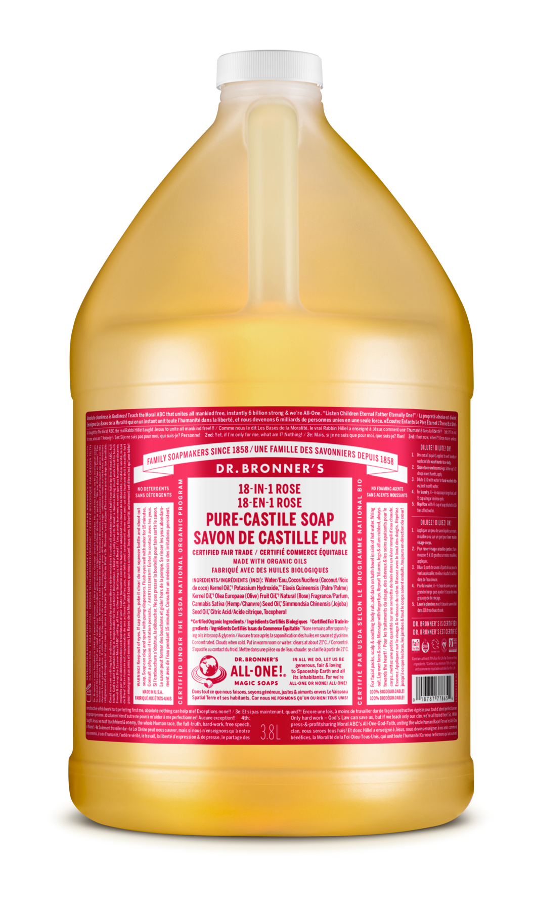 Rose 3,8 l Gallone  Flüssigseife BR