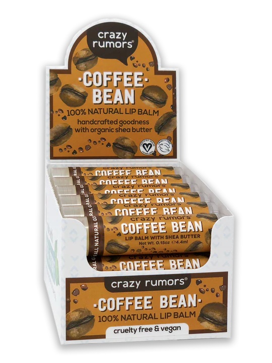 CRAZY RUMORS Coffee Bean Lip Balm 4,25g CRAZY RUMORS Coffee Bean Lip Balm 4,25g