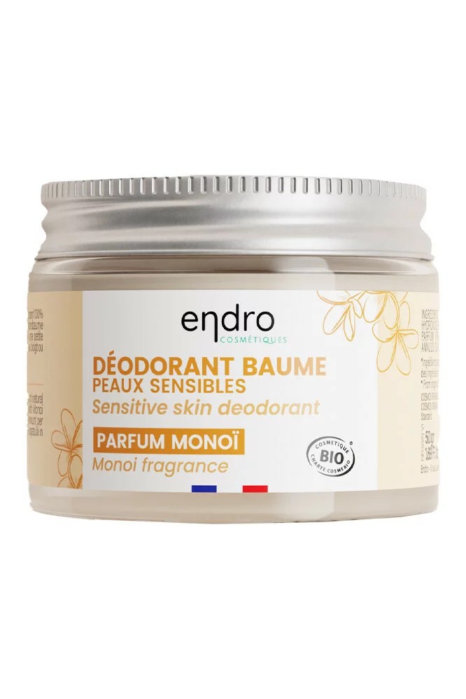 ENDRO Deocreme Sensitive skin - Monoï, mit Holzspatel  50ml