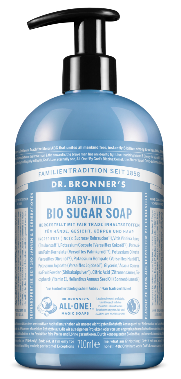 Baby Mild (neutral) 710ml Sugar Soap BR Baby Mild (neutral) 710ml Sugar Soap BR