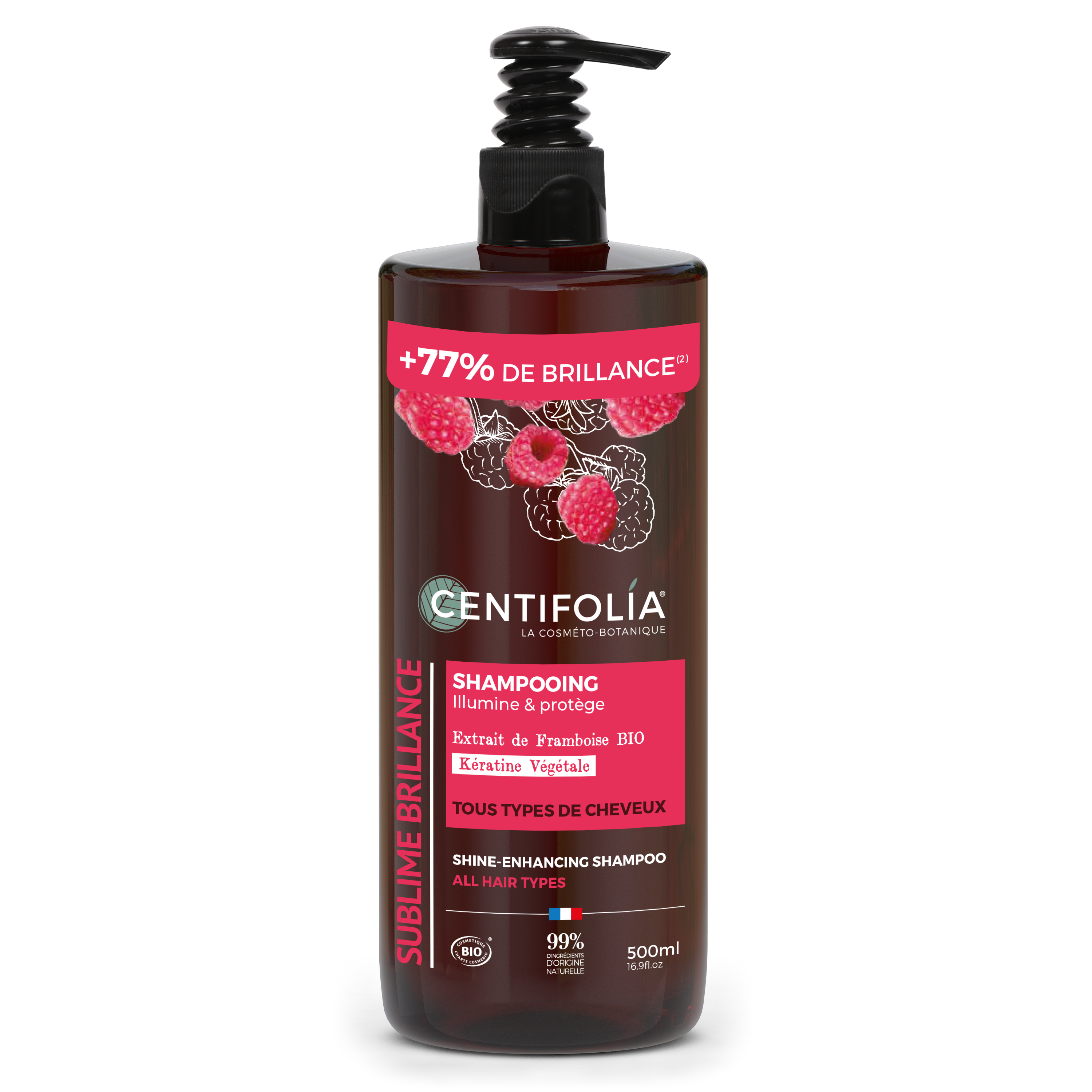 Glanzshampoo - alle Haartypen 500ml