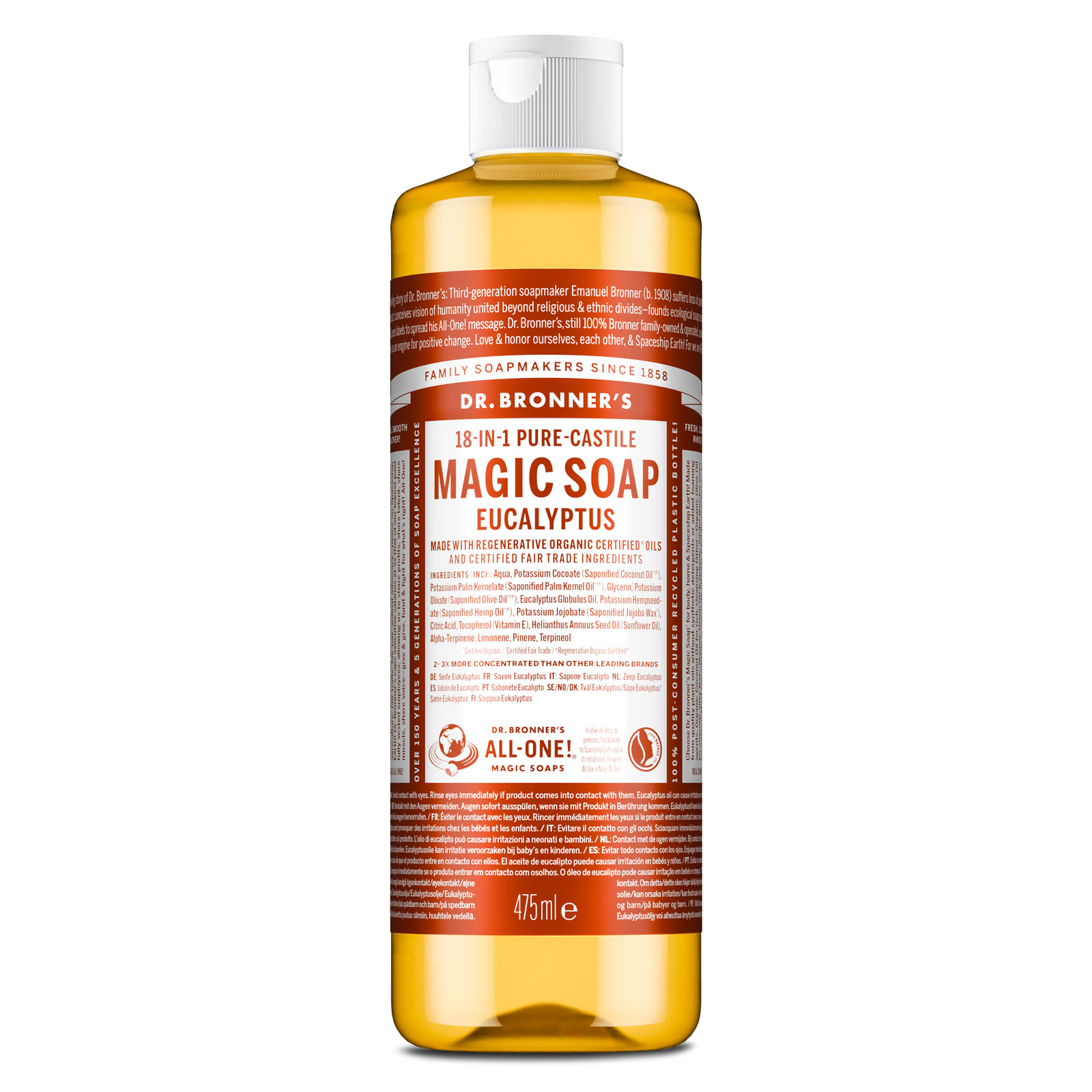 MAGIC SOAP Flüssigseife Eukalyptus 475ml