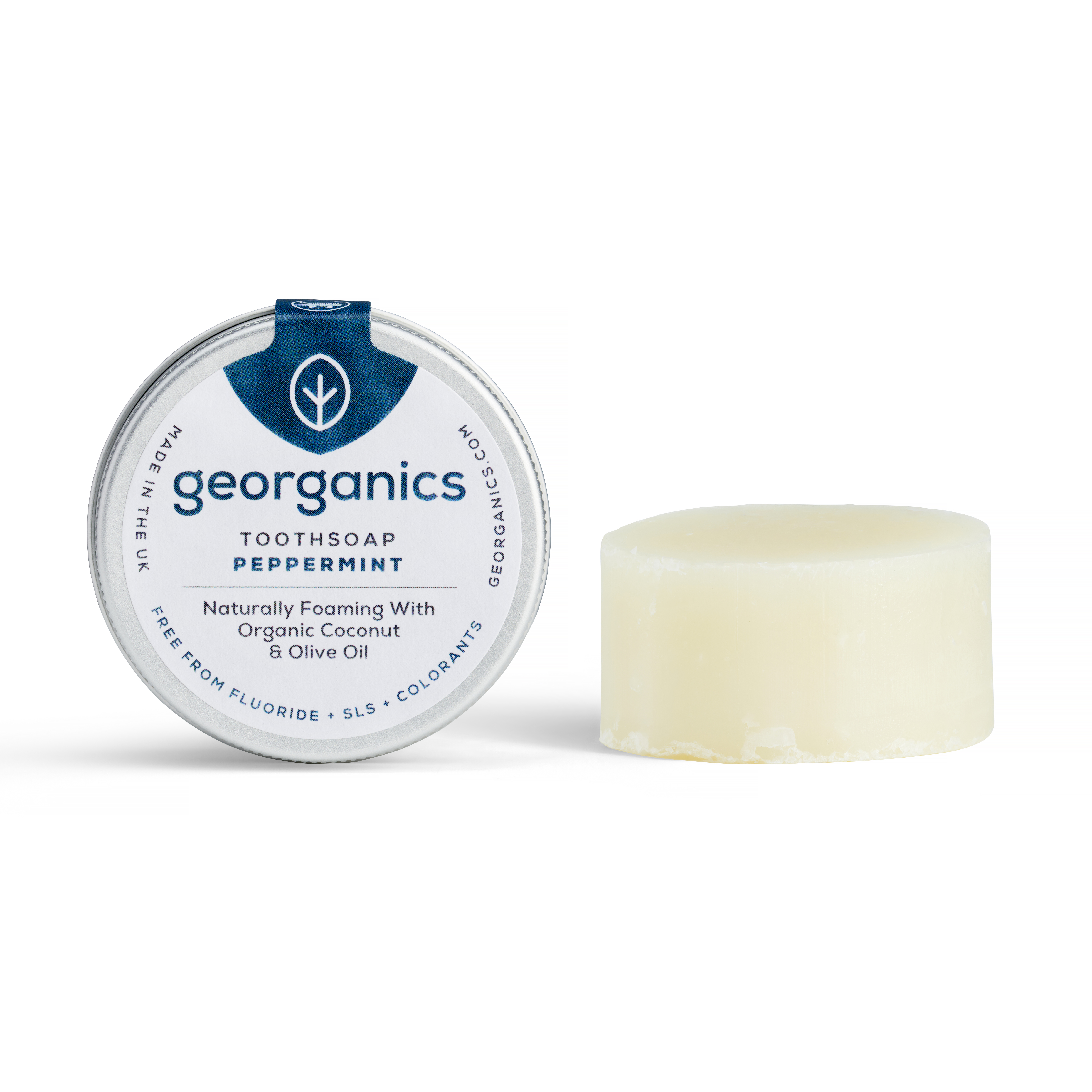 GEORGANICS  Zahnseife Pfefferminz, 30ml GEORGANICS  Zahnseife Pfefferminz, 30ml