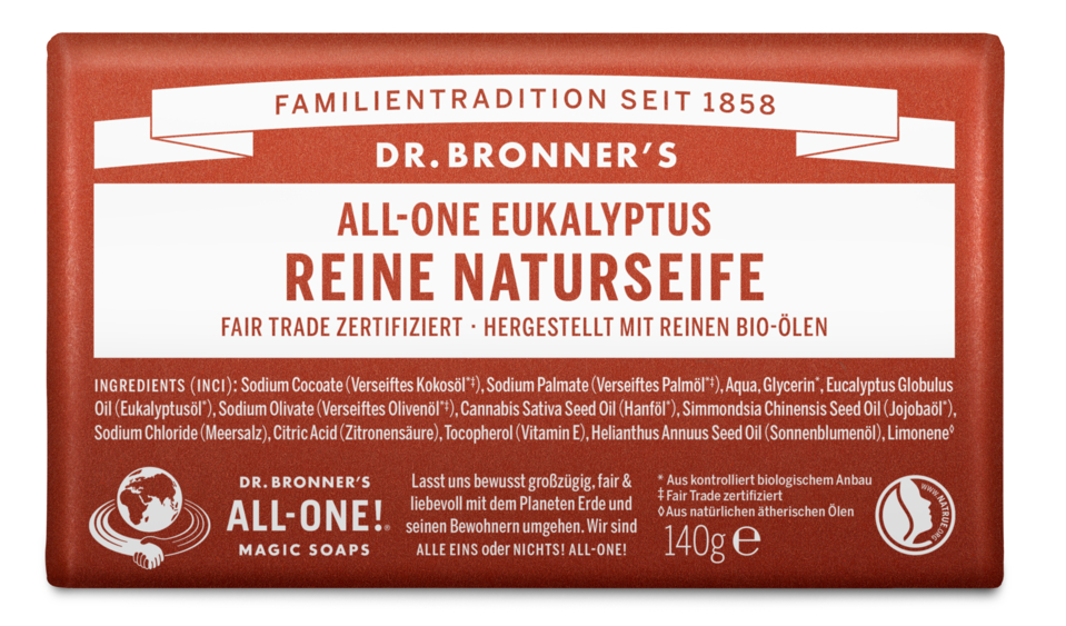 Eukalyptus 140g Seifenstück BR
