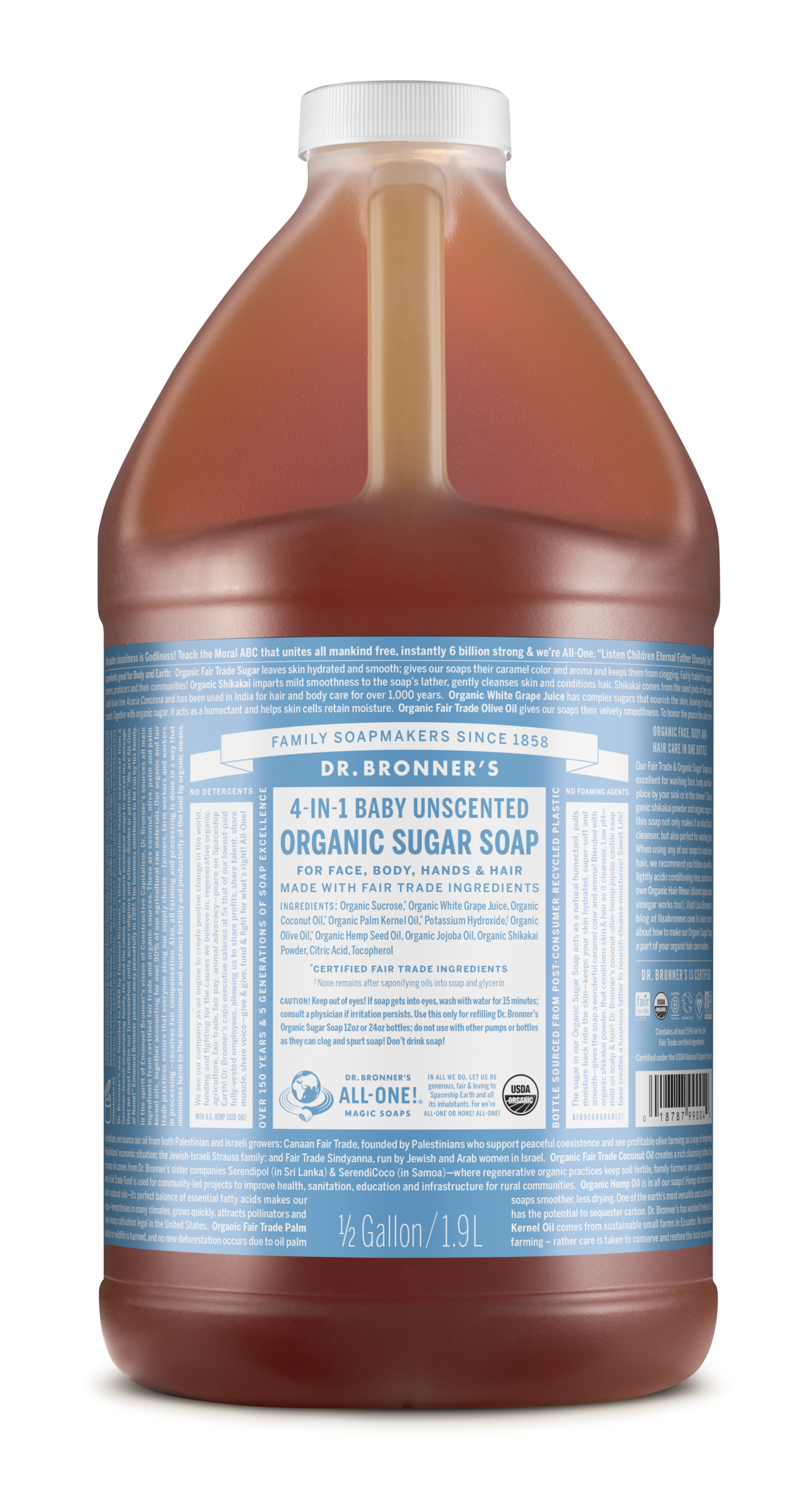 Baby Mild 1,9 l Sugar Soap BR Baby Mild 1,9 l Sugar Soap BR