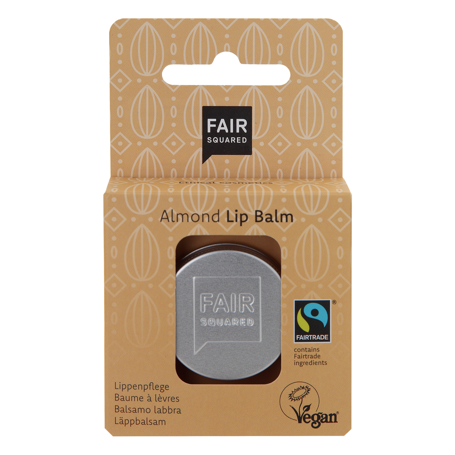 FAIR SQUARED Lip Balm Almond 12 gr.