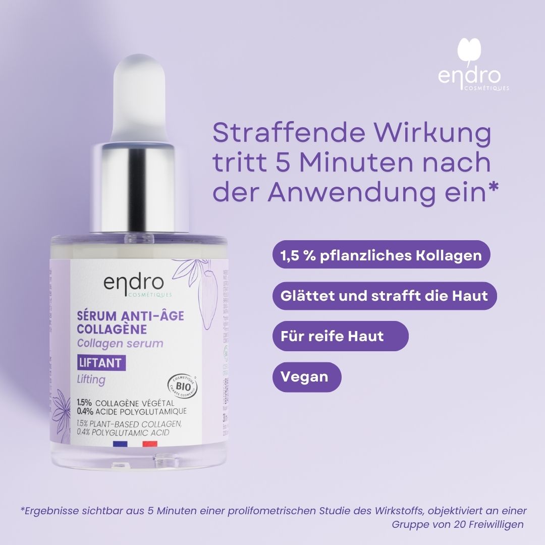 ENDRO Kollagenserum, 1,5 % pflanzliches Kollagen, 30ml