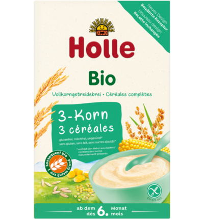 Bio 3-Korn Vollkorngetreidebrei 250g