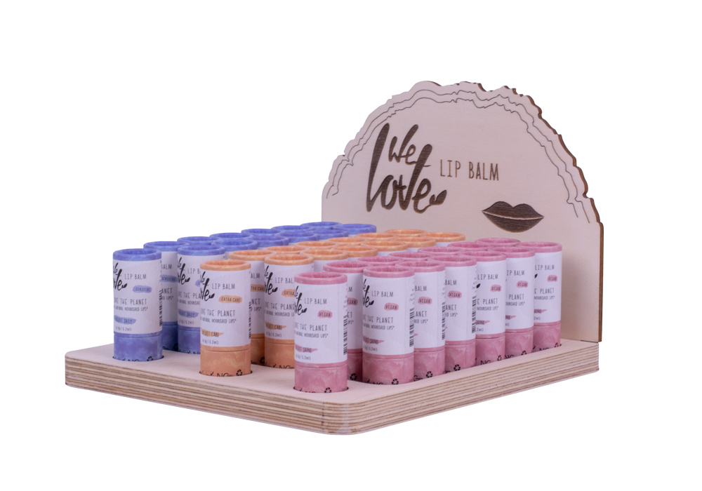 WltP Lip Balm Display ( 3x 12 + Tester) 15x19x22 cm