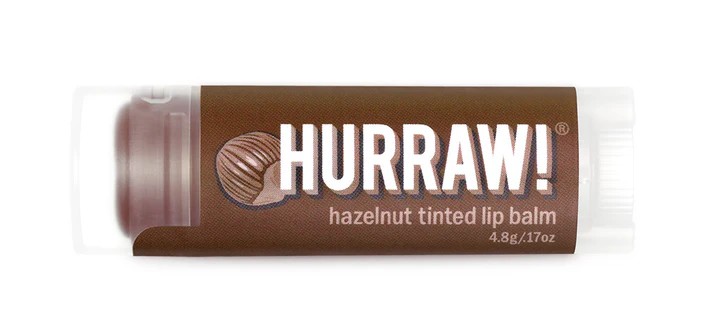 HURRAW Hazelnut Lipbalm tinted BRAUN 4,8g