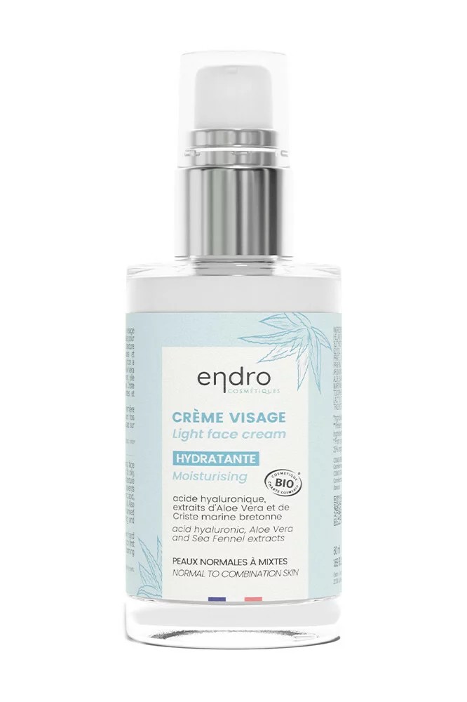 ENDRO Feuchtigkeitsspendende Creme, Normal- bis Mischhaut, 50ml