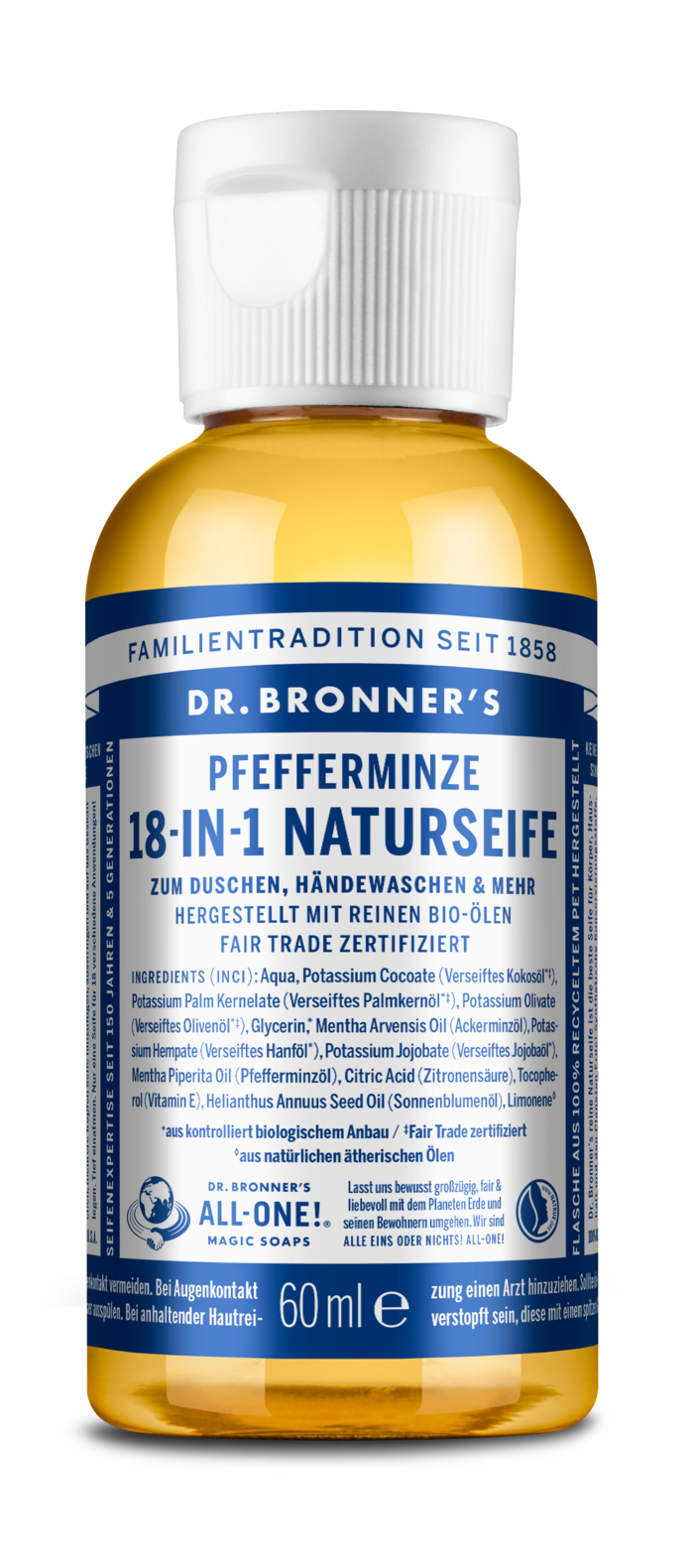 Pfefferminze 60ml Flüssigseife BR