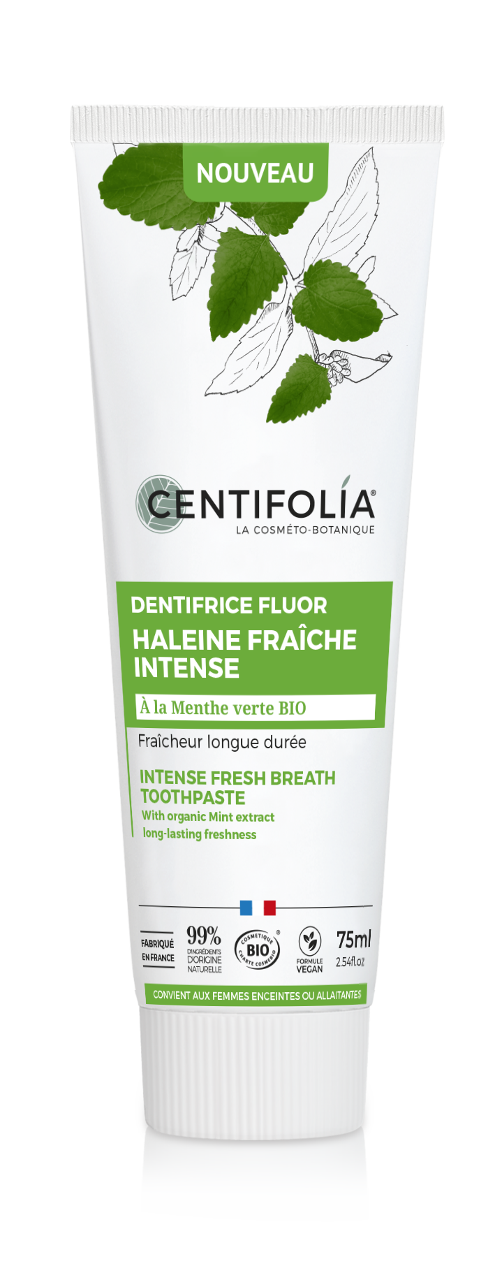 Zahnpasta Intensive Frische mit Fluorid, 75ml