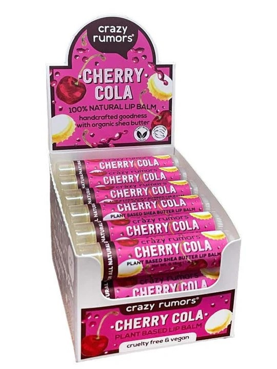 CRAZY RUMORS Cherry Cola Lip Balm 4,25g CRAZY RUMORS Cherry Cola Lip Balm 4,25g