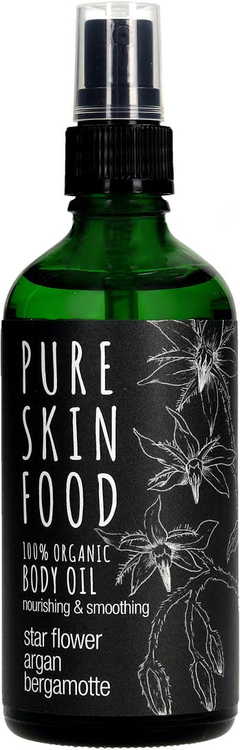 Organic Body Oil Starflower, Argan & Bergamotte 100ml