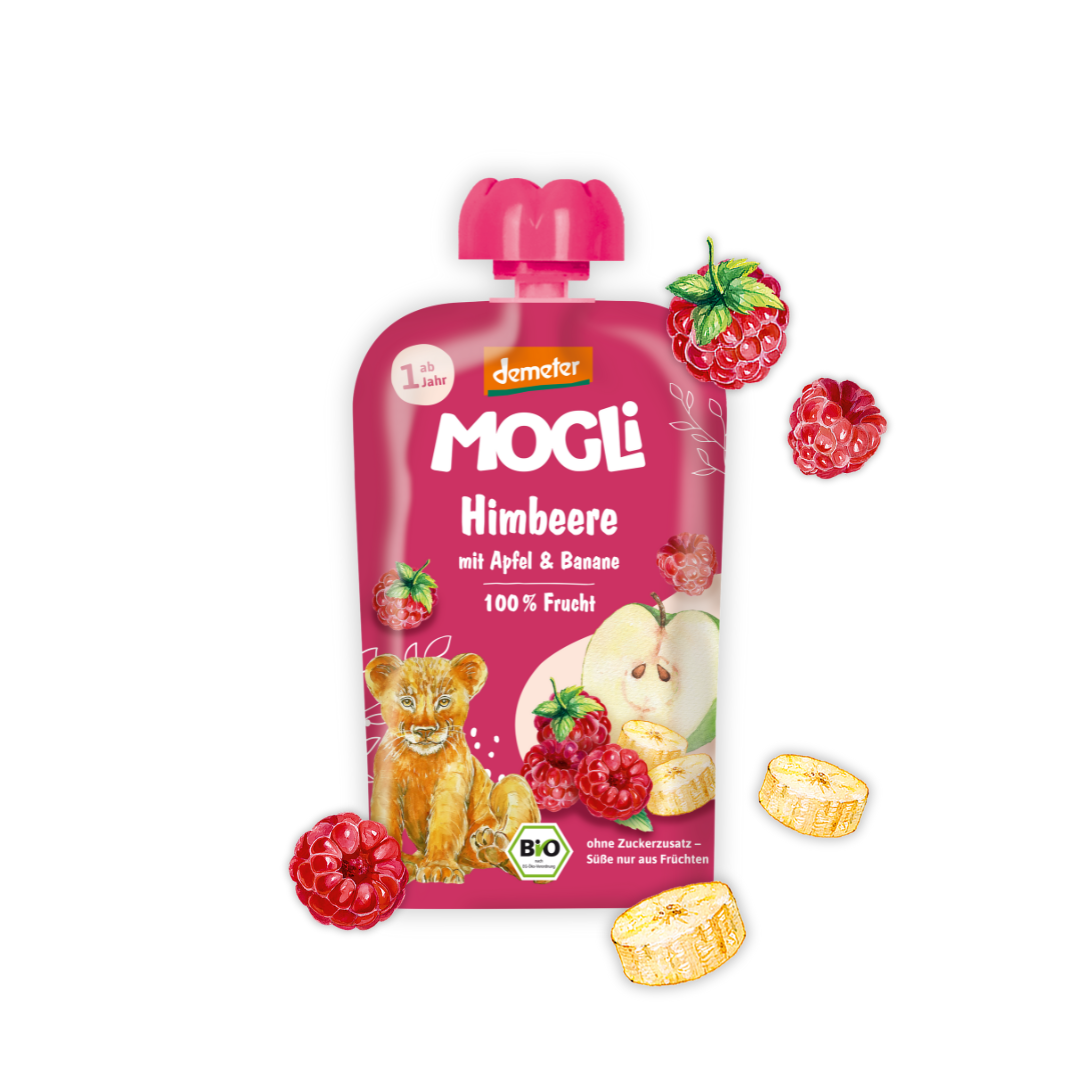 Bio Quetschie Himbeer 100g VEGAN