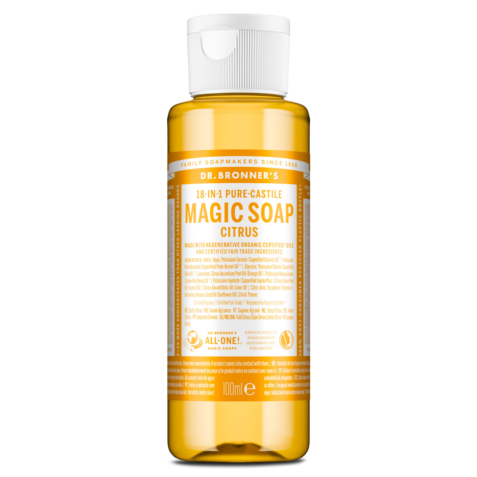 MAGIC SOAP Flüssigseife Zitrus 100ml