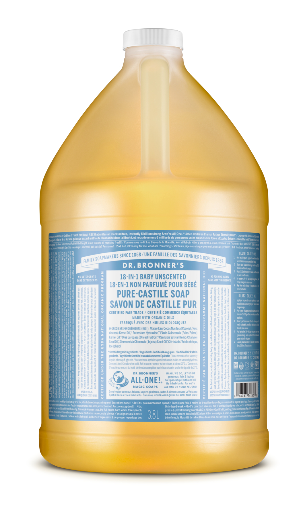 Baby-Mild 3,8 l Gallone  Flüssigseife BR Baby-Mild 3,8 l Gallone  Flüssigseife BR