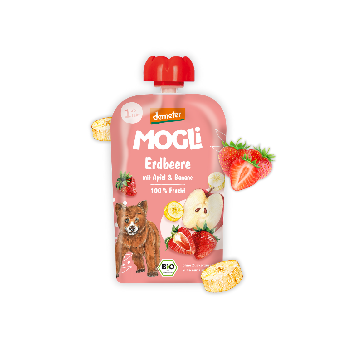 Bio Quetschie Erdbeere 100g