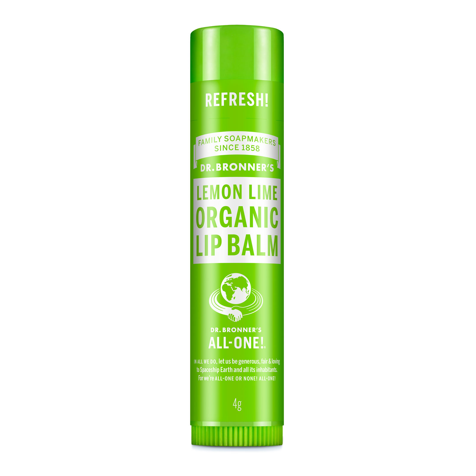 LIP BALM BIO Lippenpflegestift Zitrone-Limette 4 g